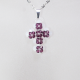 Small Cross - Anahita-Silver Chain - 1